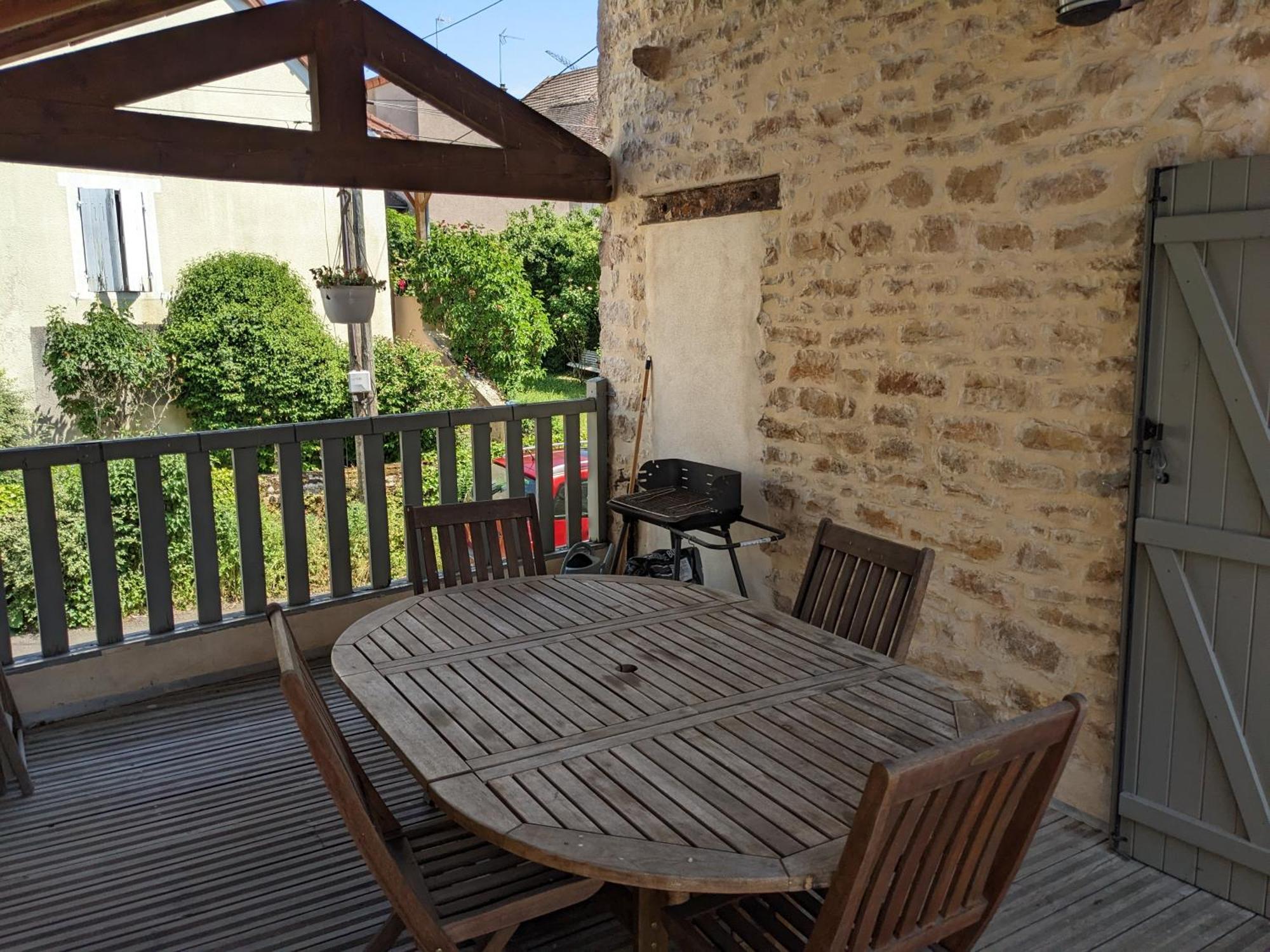 La Terrasse - Old Winemaker'S Cottage In St Gengoux Saint-Gengoux-le-National Kültér fotó