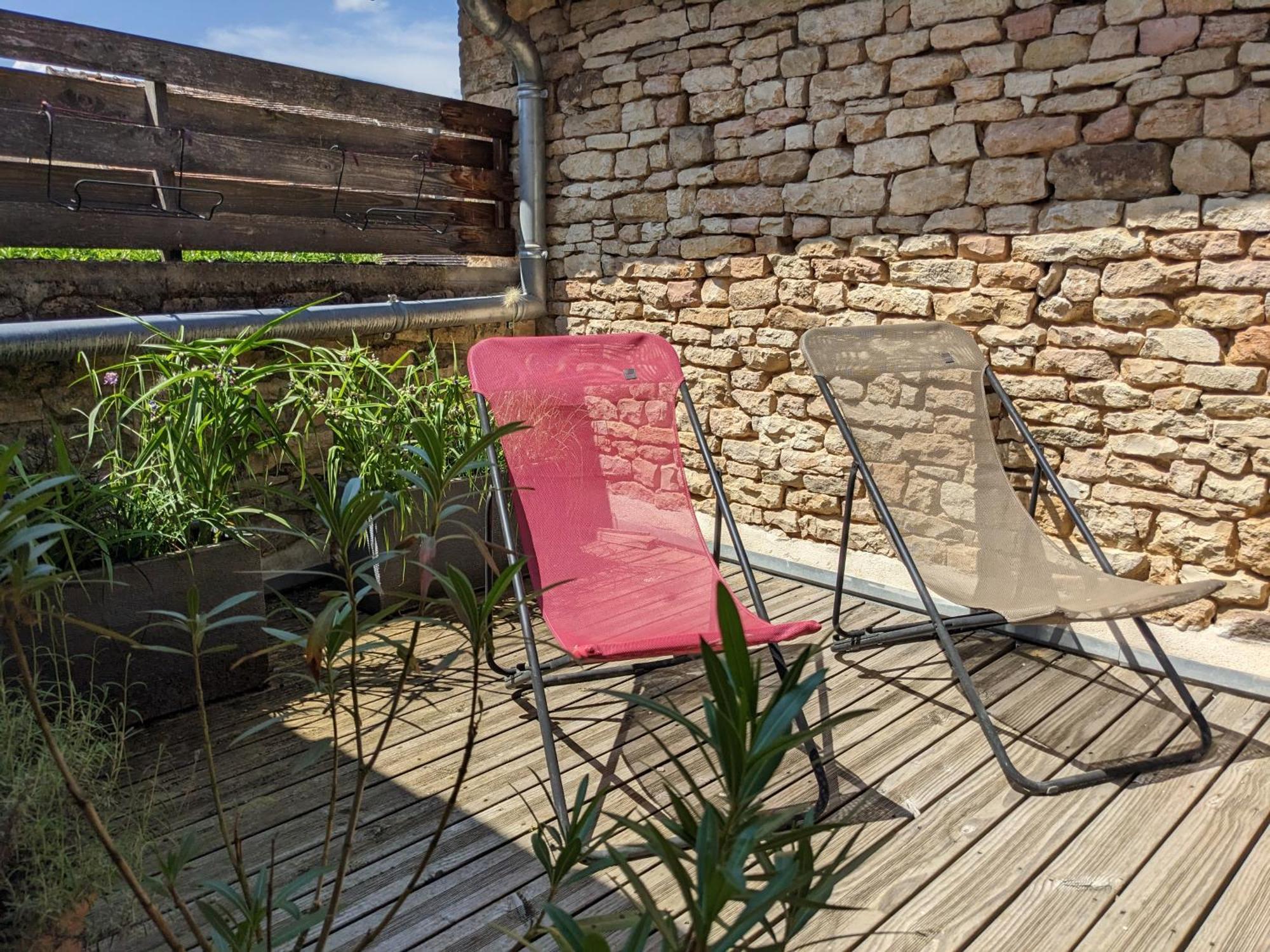 La Terrasse - Old Winemaker'S Cottage In St Gengoux Saint-Gengoux-le-National Kültér fotó